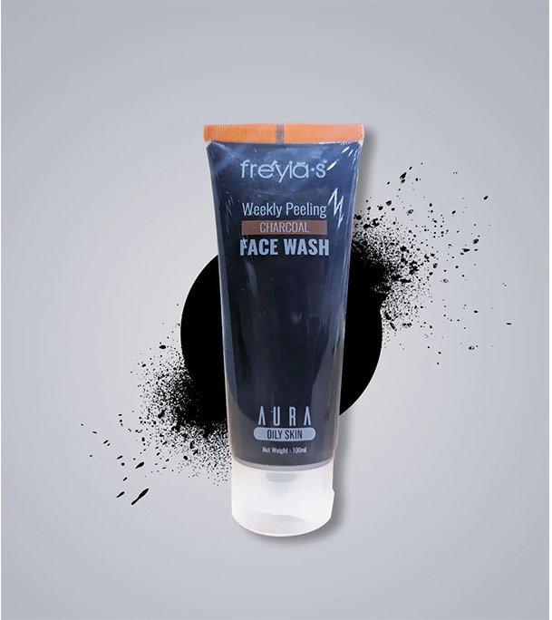 Freyias Weekly Peeling Charcoal Facewash 100ml