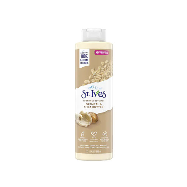 St. Ives Soothing Oatmeal And Shea Butter Body Wash - 650ml