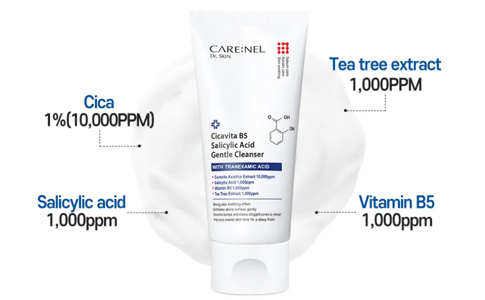 Care:Nel Cicavita B5 Salicylic Acid Gentle Cleanser 150ml