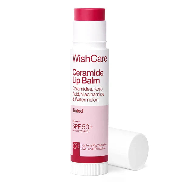 Wishcare Ceramide Lip Balm with SPF 50 PA++++ 5g (Tinted)