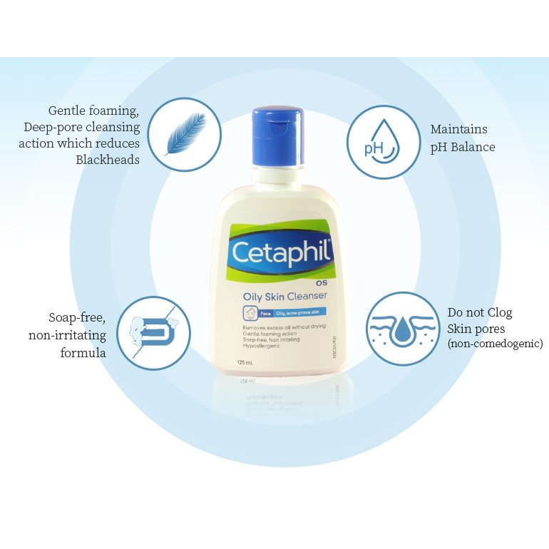 Cetaphil oily skin cleanser 125 ml