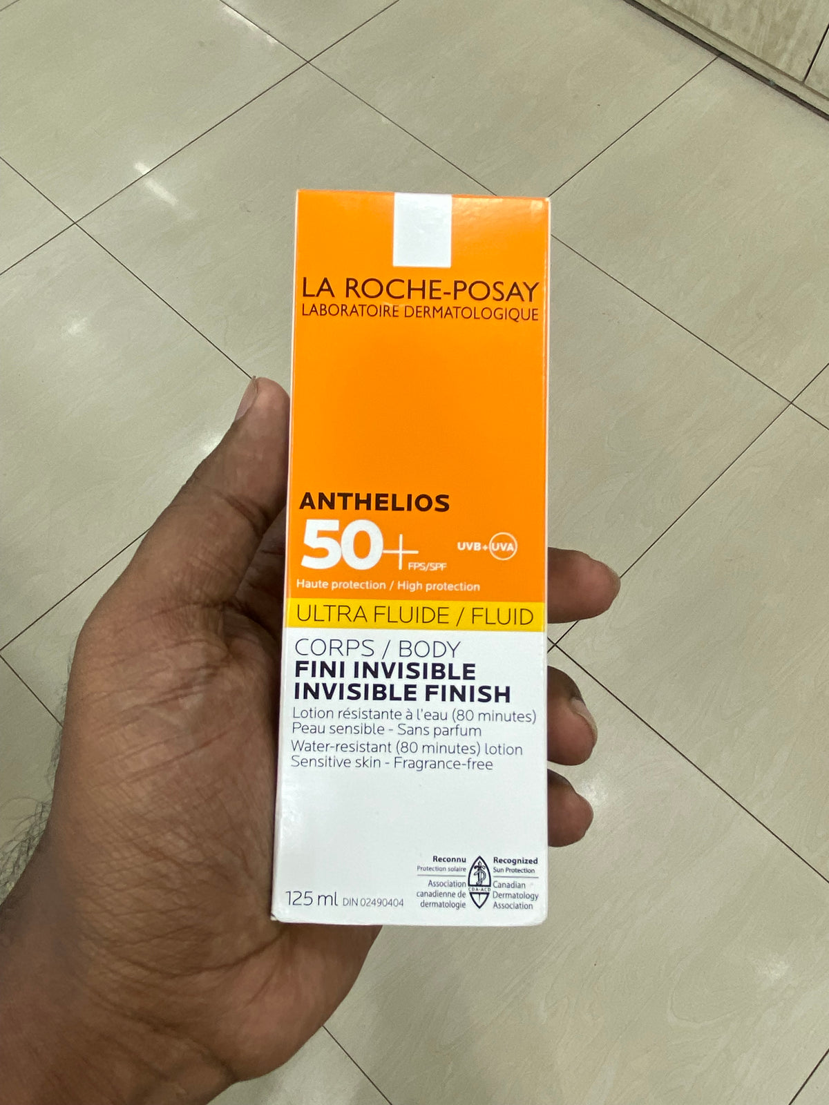 La Roche-Posay Anthelios SPF 50+ Ultra Fluid Body Lotion (Invisible Finish)125 mL
