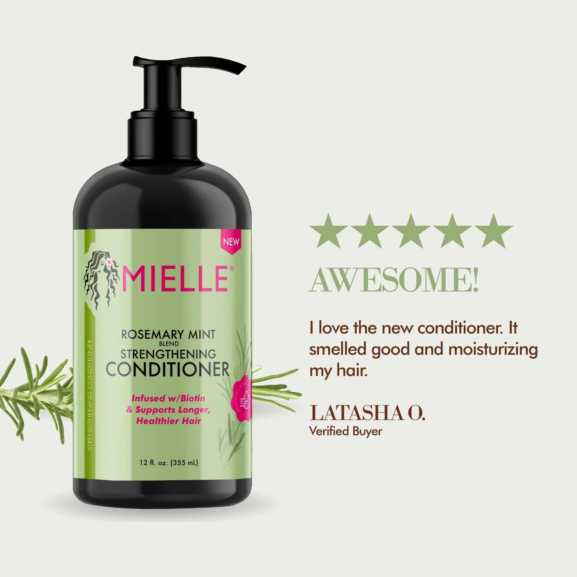 Rosemary Mint Strengthening Conditioner 355ml