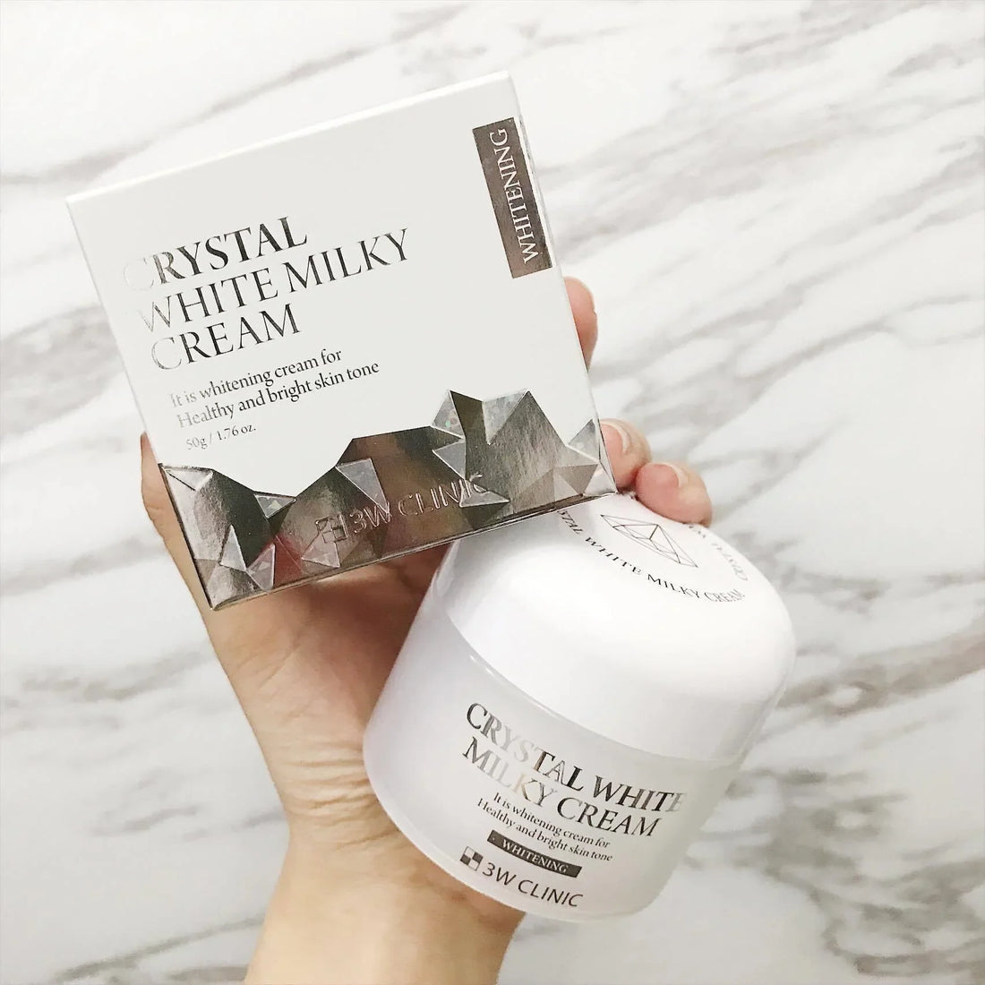 3W Clinic Crystal White Milky Cream – 50gm