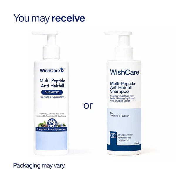 WishCare Multi Peptide Anti Hairfall Shampoo 250ml