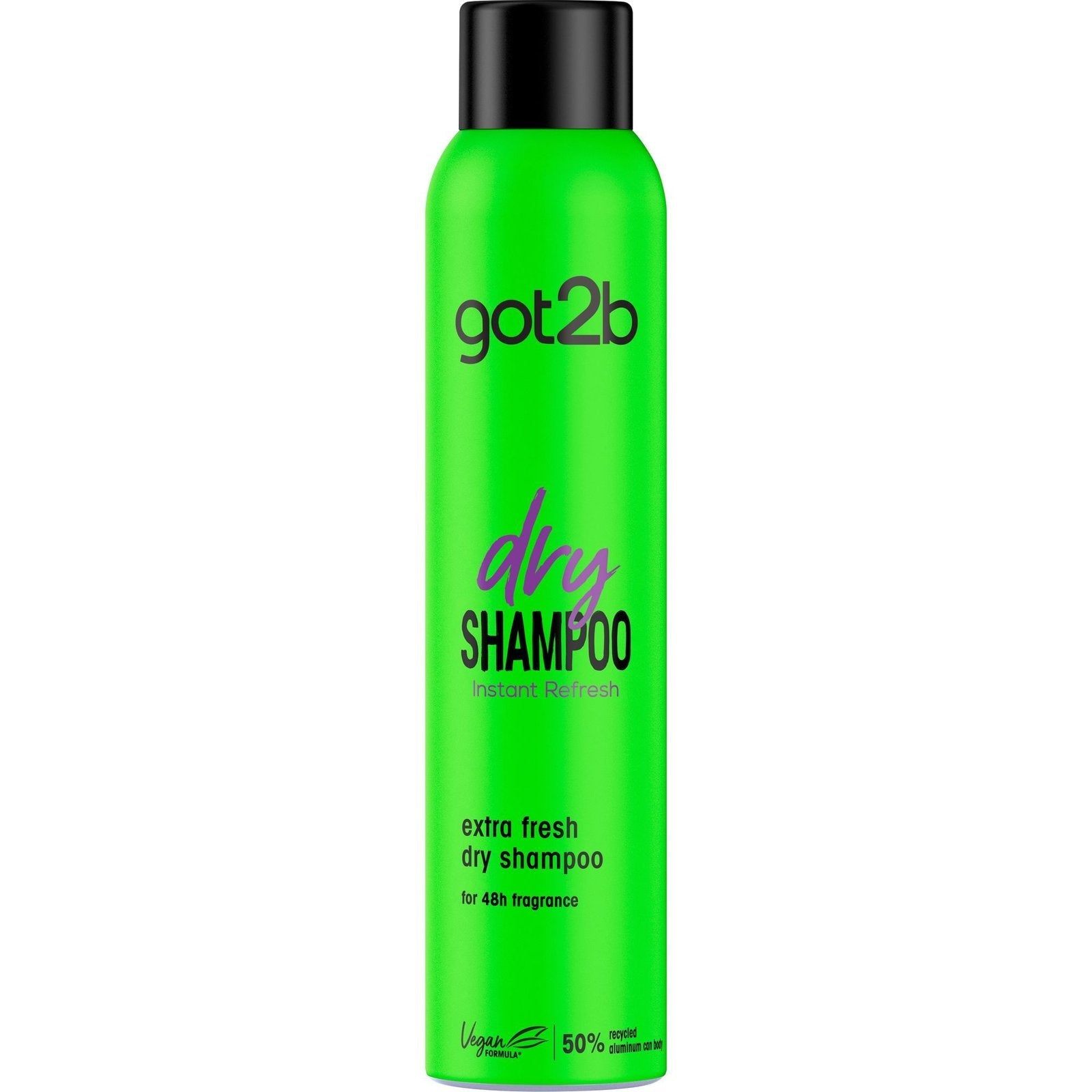 Schwarzkopf Got2b Instant FreshUp Extra Fresh Dry Shampoo for 48hr Fresh Fragrance ( Green)