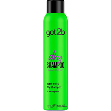 Schwarzkopf Got2b Instant FreshUp Extra Fresh Dry Shampoo for 48hr Fresh Fragrance ( Green)