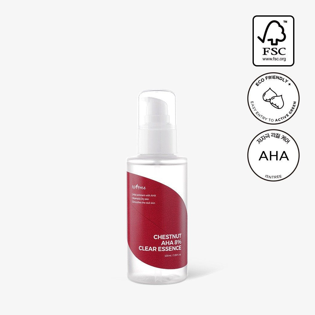 Isntree Chestnut AHA 8% Clear Essence 100ml