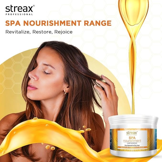 Streax Professional SPA Nourishment Hair Masque, 500ml