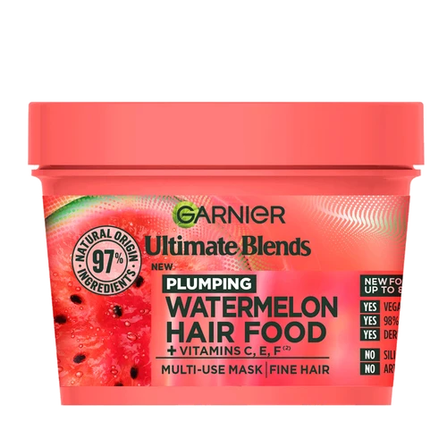 Garnier Ultimate Blends plumping Watermelon hair Food  Hair Food 3-in-1 390ml