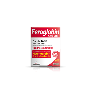 Vitabiotics Feroglobin Capsules Gentle Iron – 30 Capsules