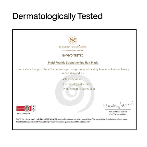 WishCare Multi-Peptide Strengthening Hair Mask 110g