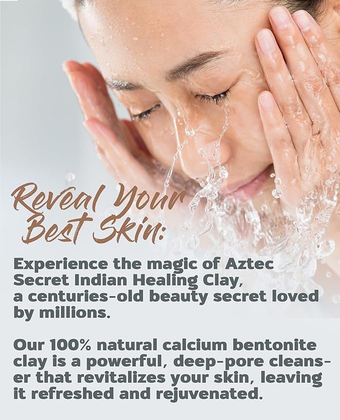 Aztec Secret Indian Healing Clay Deep Pore Cleansing, 454 g