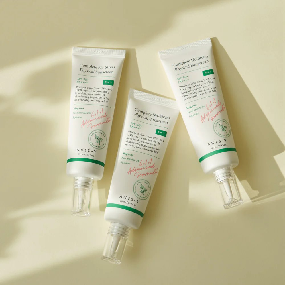 Axis-Y Complete No-Stress Physical Sunscreen 50ml