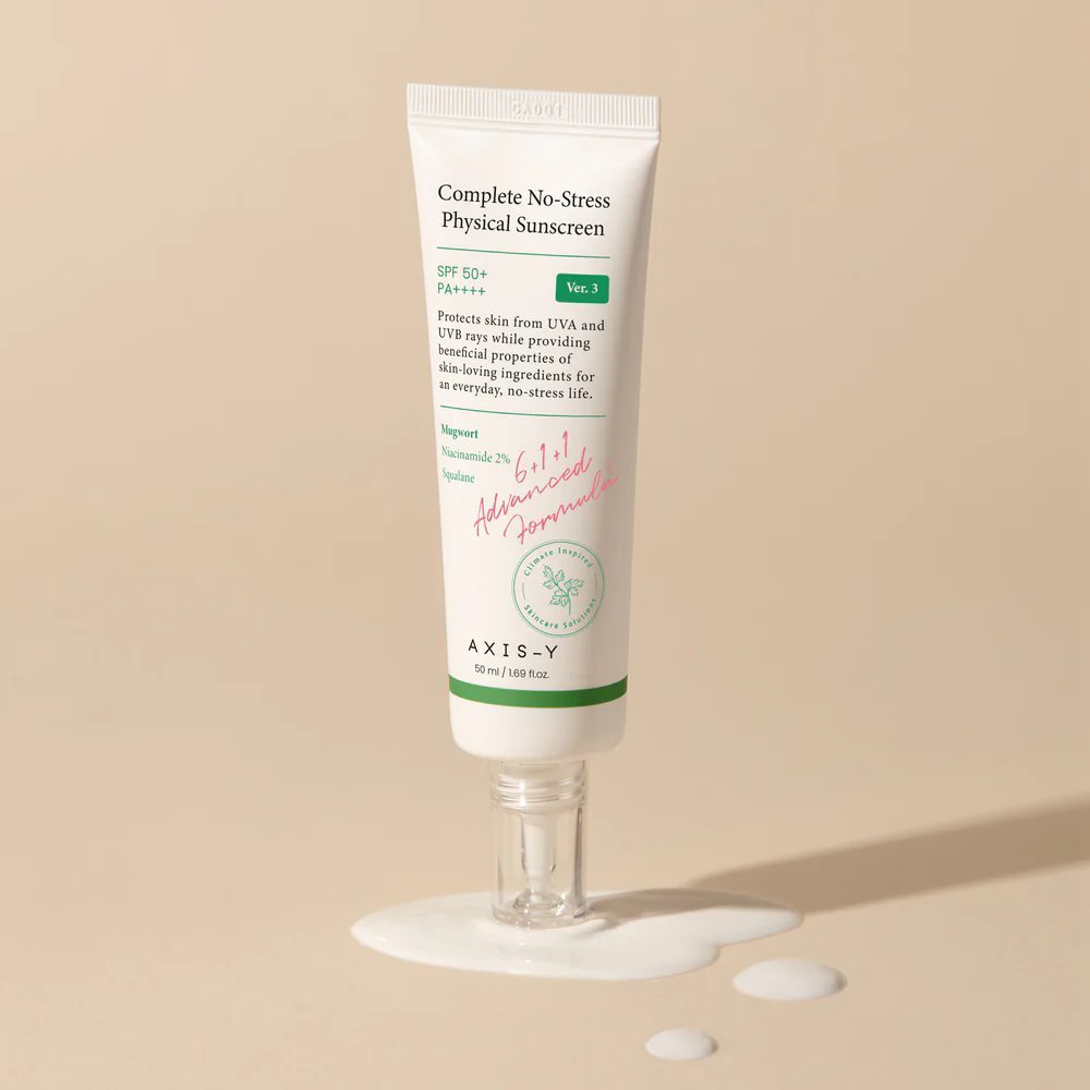 Axis-Y Complete No-Stress Physical Sunscreen 50ml