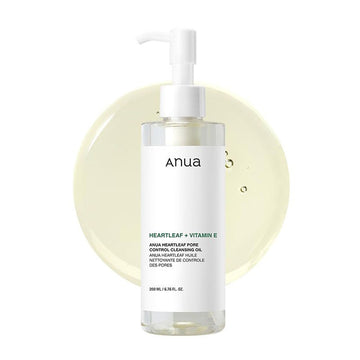 AnuaHeartleaf + Vitamin E Pore Control Cleansing Oil Mild – 200ml