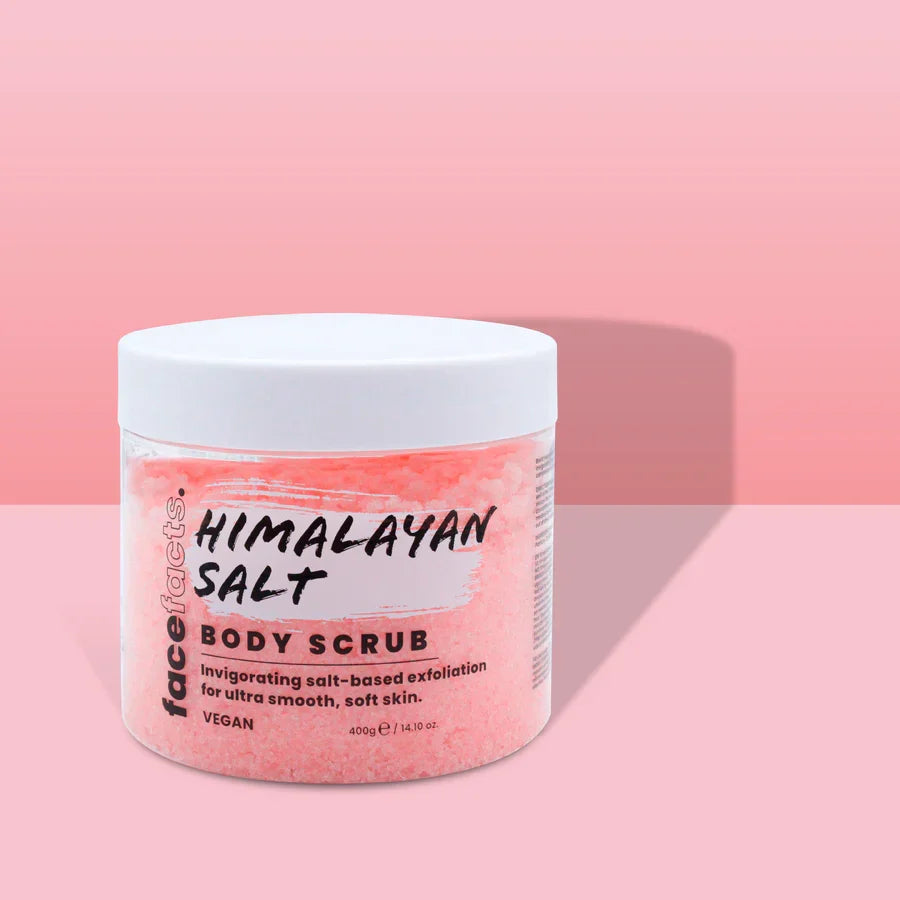 Face Facts Pink Himalayan Salt Body Scrub 400g