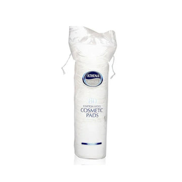 Athena Beaute 100% Cotton Wool Cosmetic Pads – 80pcs
