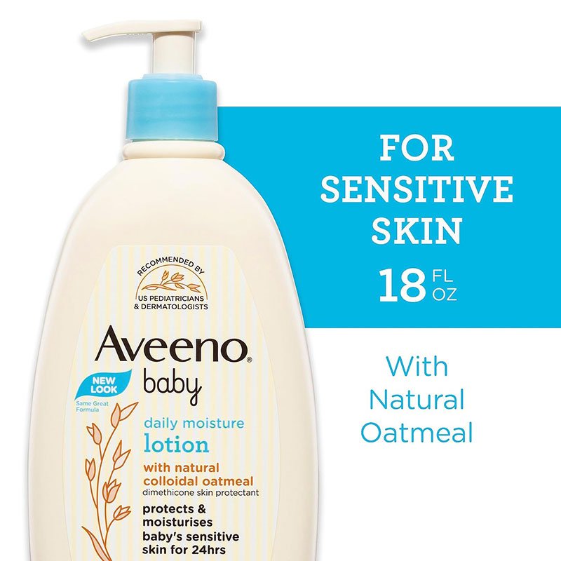 Aveeno Baby Daily Moisture Lotion – Fragrance, Phthalate & Paraben-Free (532ml)