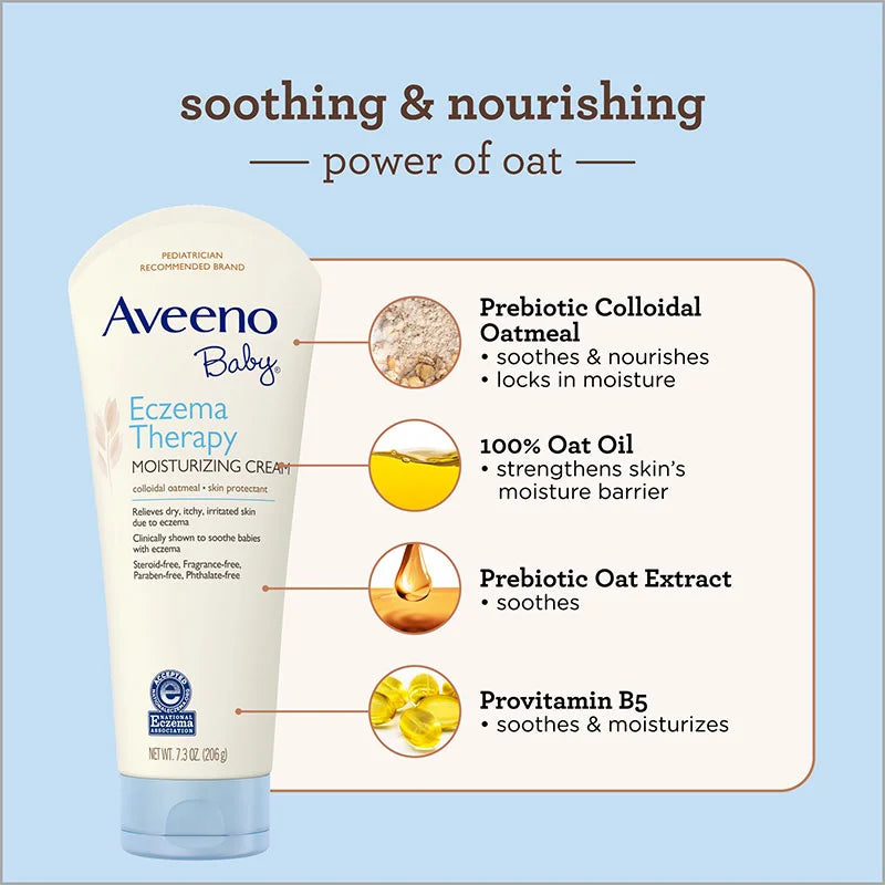 Aveeno Baby Eczema Therapy Moisturizing Cream – 141gm
