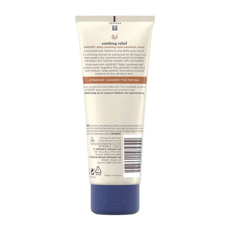 Aveeno Baby Soothing Relief Emollient Cream – 200ml