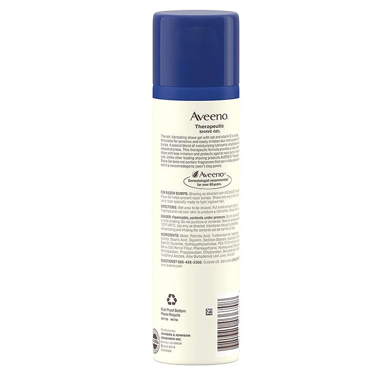 Aveeno Therapeutic Shave Gel – 198gm