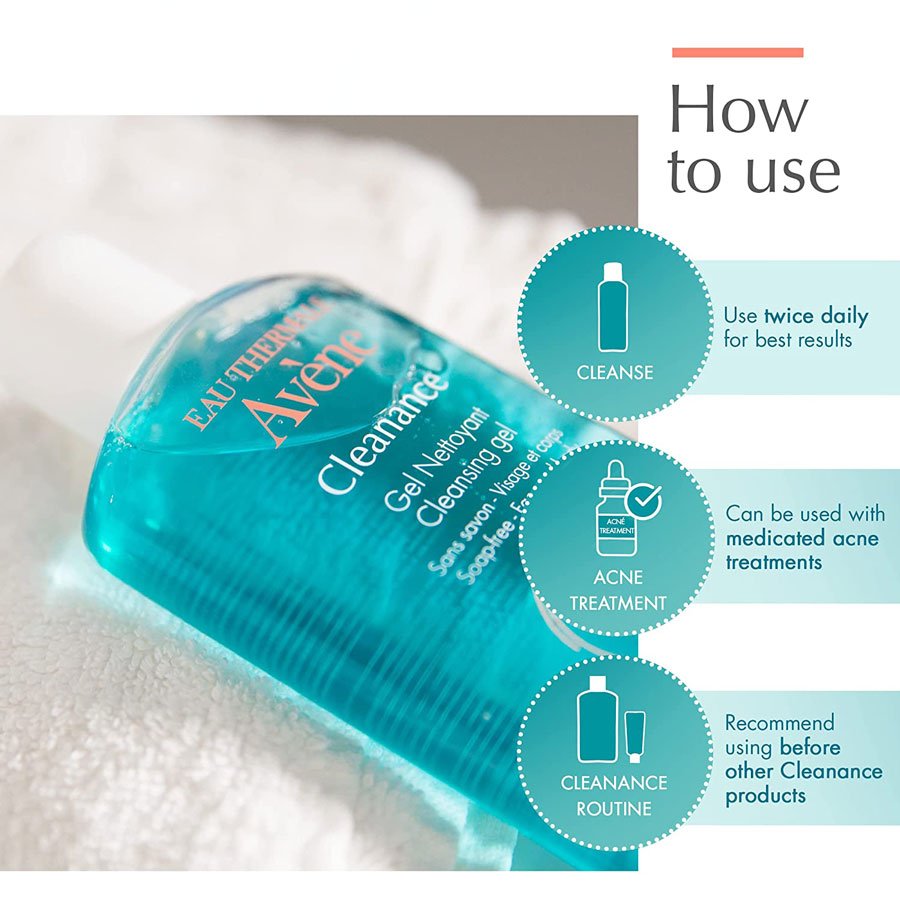 Avene cleanance cleansing gel 400ml