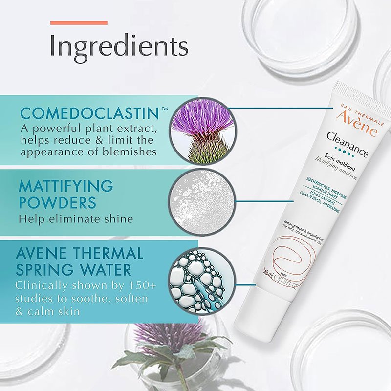 Avene Cleanance Mattifying Emulsion – 40ml