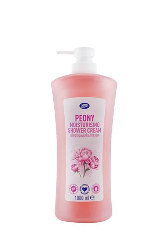 BOOTS PEONY MOISTURISING SHOWER CREAM 1000ML
