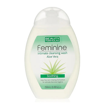Beauty Formulas Aloe Vera Soothing Intimate Cleansing Wash – 250ml