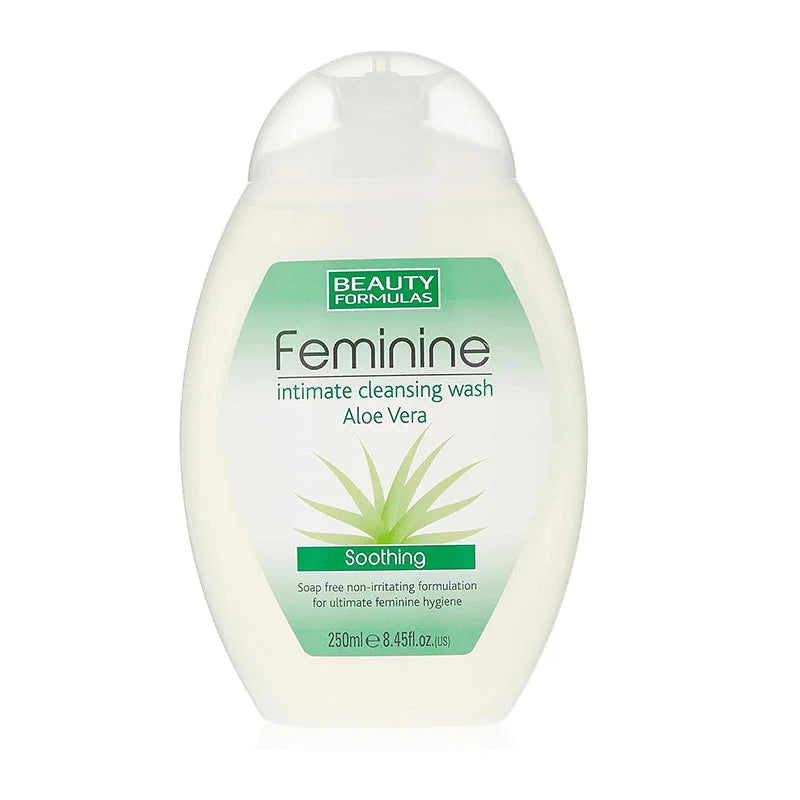 Beauty Formulas Aloe Vera Soothing Intimate Cleansing Wash – 250ml