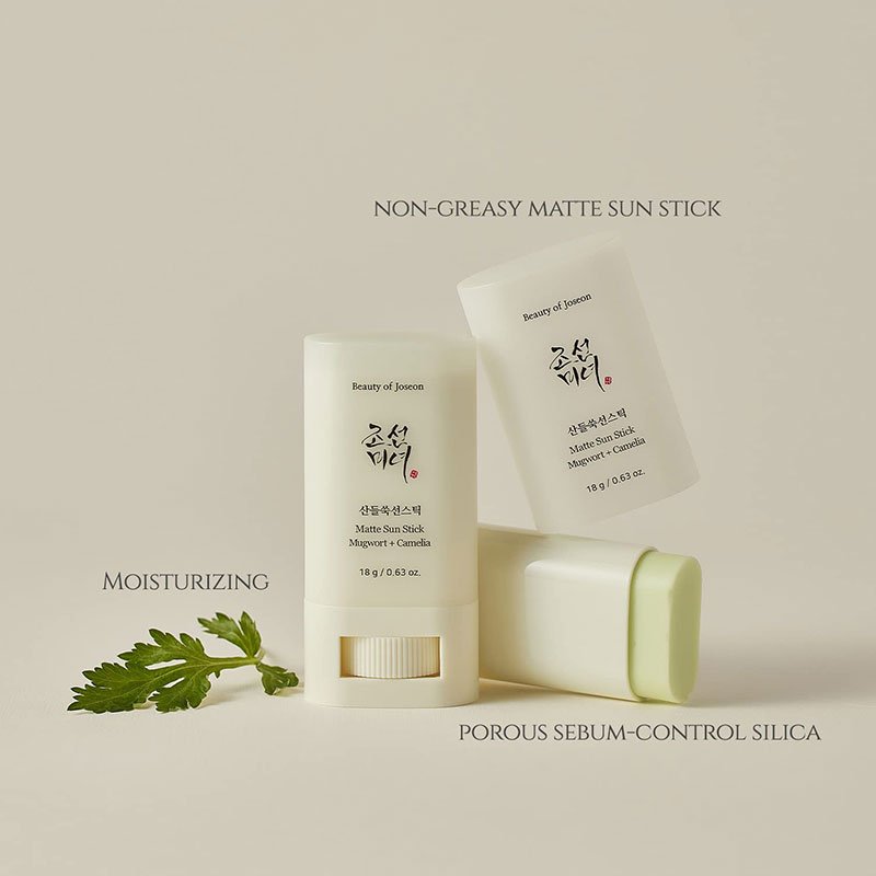 BEAUTY OF JOSEON MATTE SUN STICK MUGWORT+CAMELIA 18G