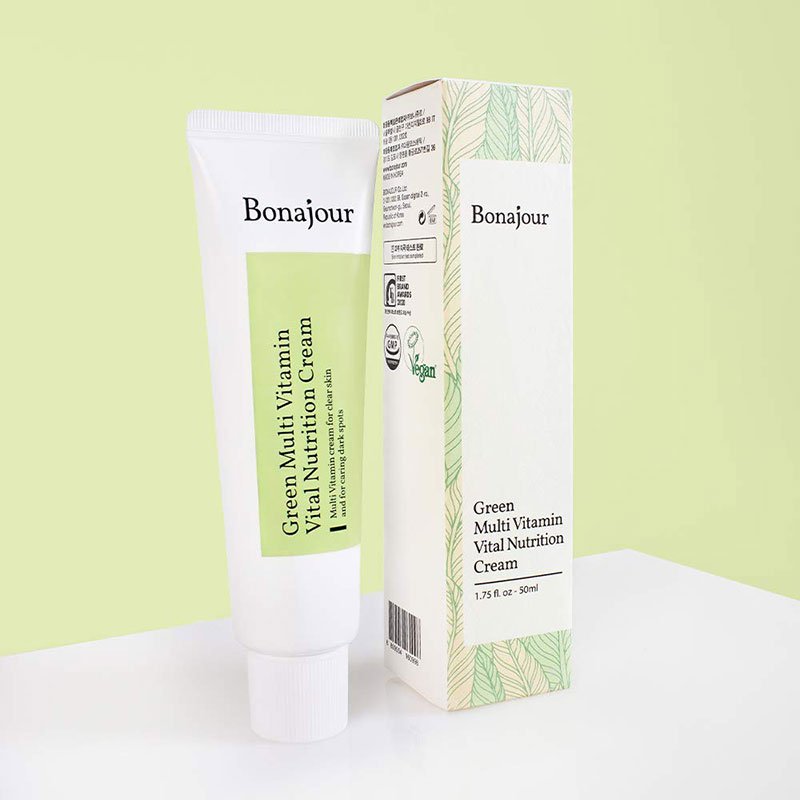 Bonajour Green Multi-Vitamin Vital Nutrition Cream – 50ml