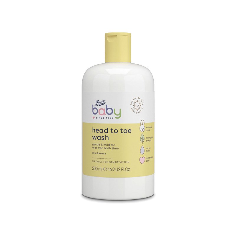 Boots Baby Head to Toe Wash (500ml)