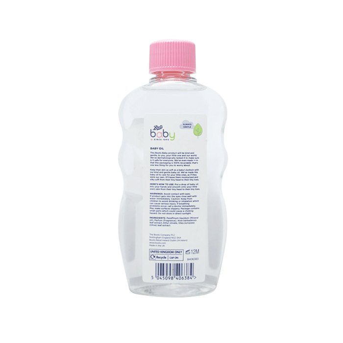 Boots Baby Oil (300ml)
