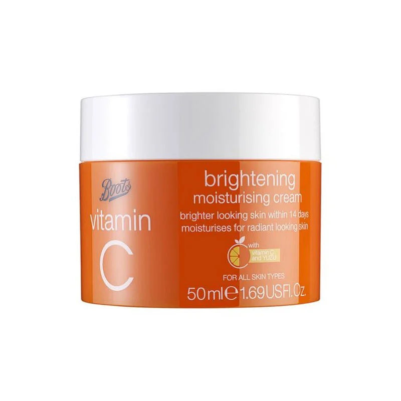 Boots Vitamin C Brightening Moisturising Cream – 50ml