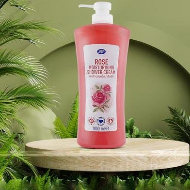 Boots Rose Moisturising Shower Cream Pump 1000 ml
