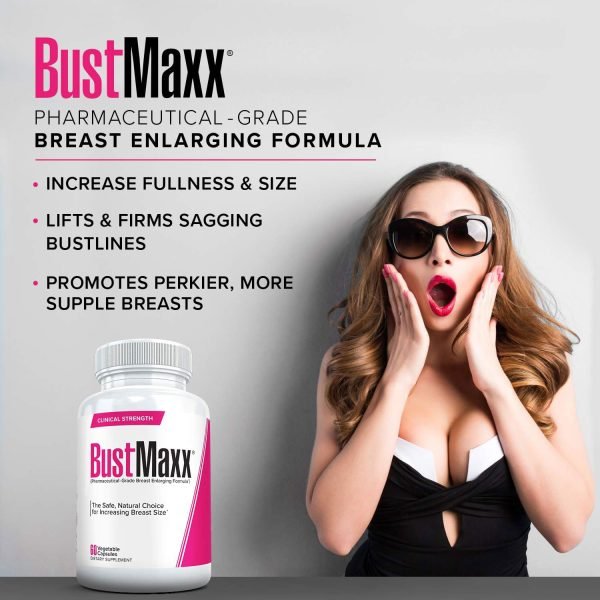 BustMaxx Natural Enhancement Supplement – 60 Capsules