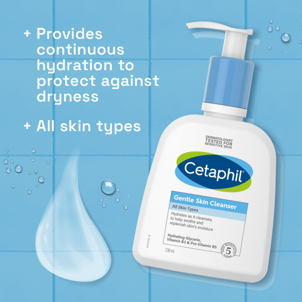 Cetaphil Gentle Skin Cleanser For All Skin Types 237ml