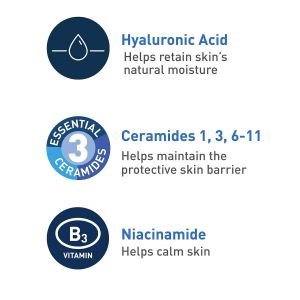 CeraVe Foaming Facial Cleanser for Normal to Oily Skin 87ml