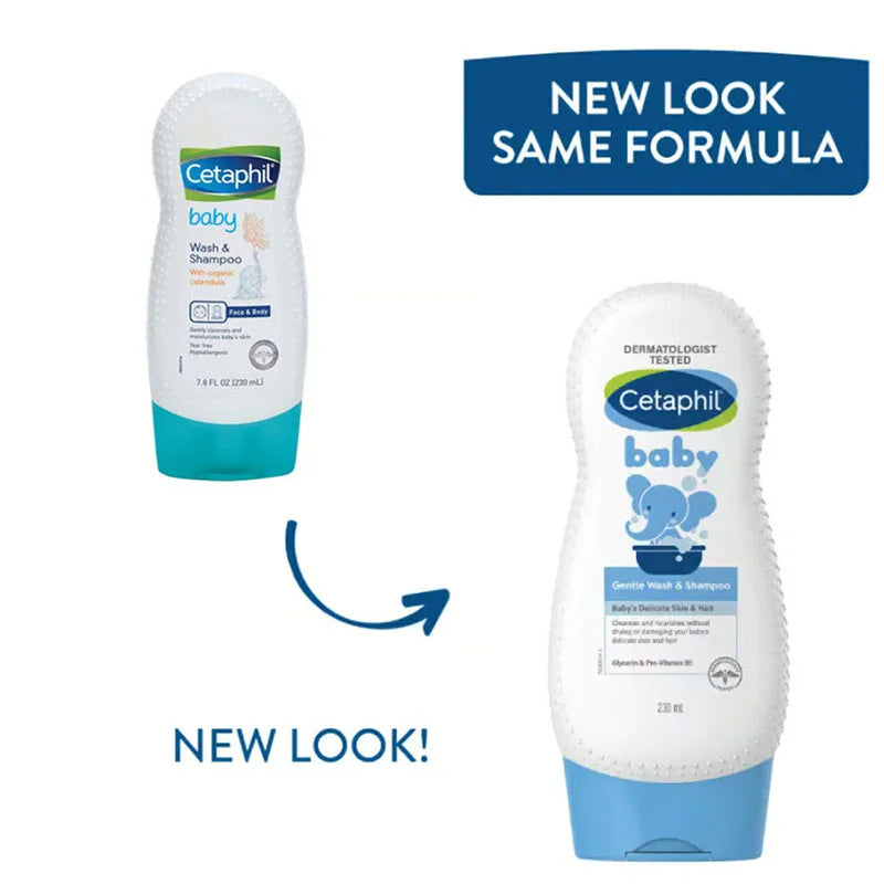 Cetaphil Baby Wash & Shampoo – 230ml