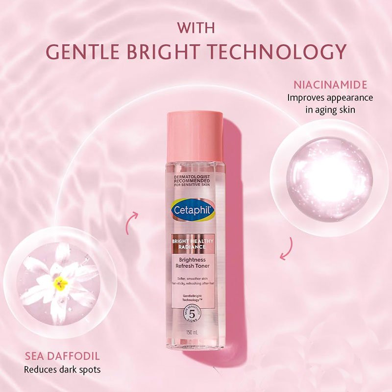 Cetaphil Bright Healthy Radiance Brightness Refresh Toner – 150ml
