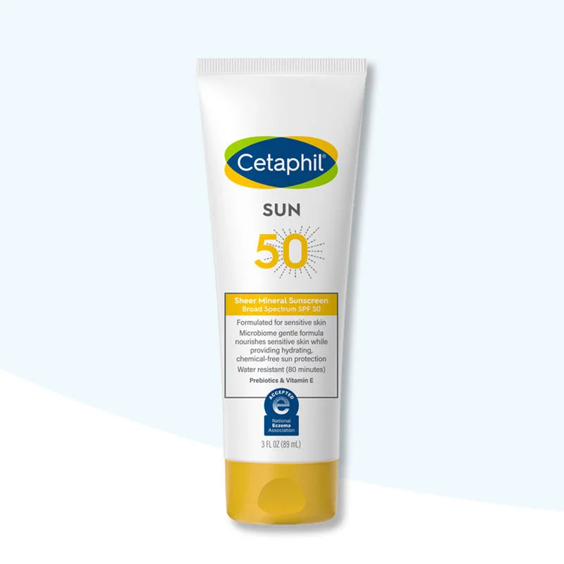 Cetaphil Sheer Mineral Sunscreen Broad Spectrum SPF 50