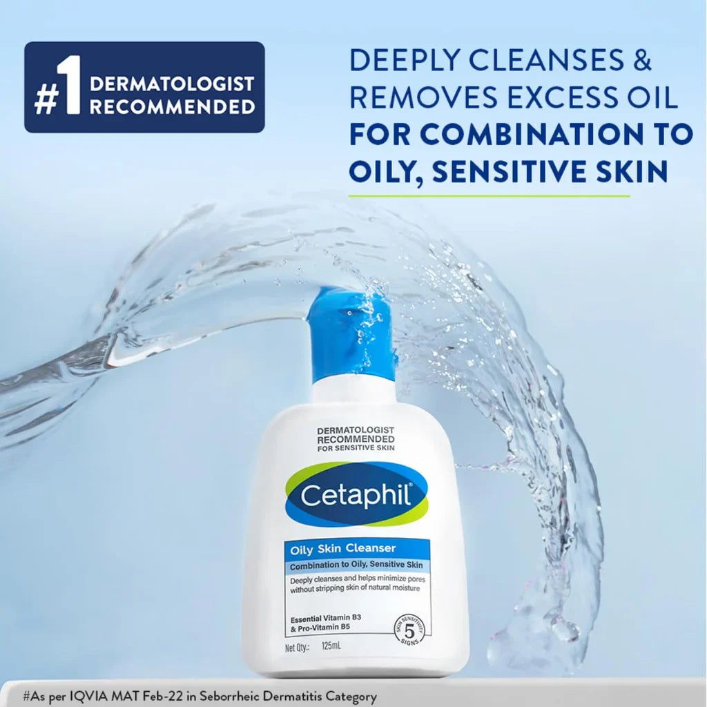 Cetaphil oily skin cleanser 125 ml