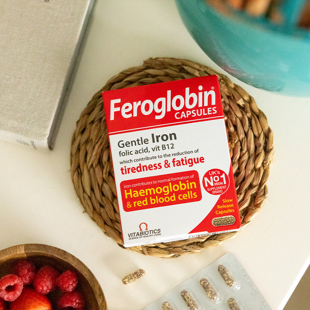 Vitabiotics Feroglobin Capsules Gentle Iron – 30 Capsules