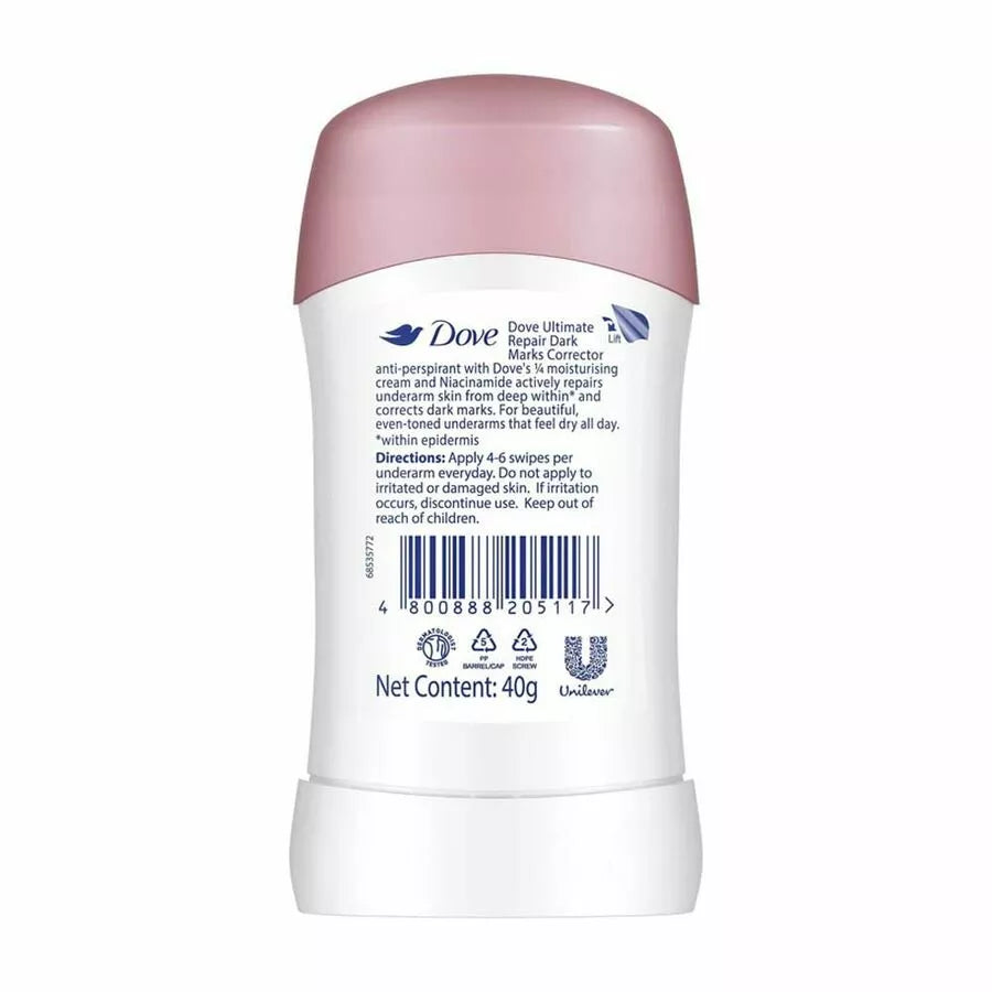 Dove Ultimate Repair Dark Marks Corrector Fresh Lily Deodorant Stick- 40g