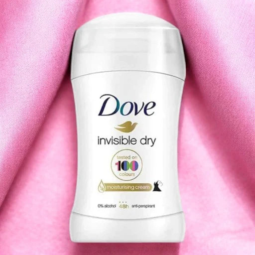 Dove Invisible Dry Antiperspirant Deodorant Stick, 40 g