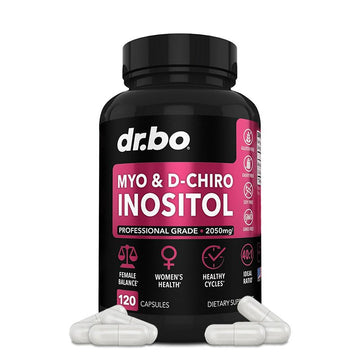 Dr.bo Myo-Inositol & D-Chiro Inositol – 120 Capsules