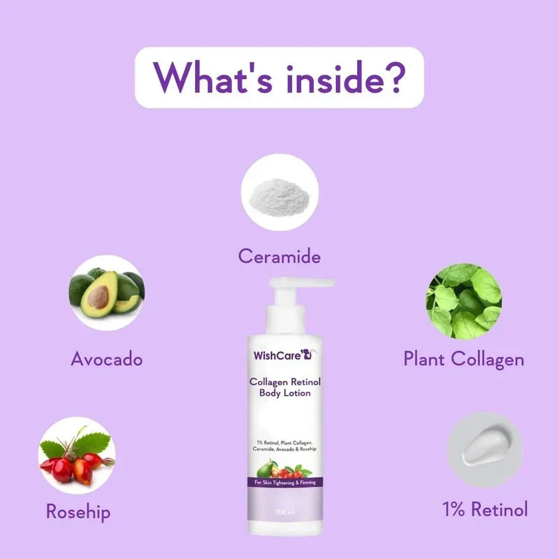 WishCare Collagen Retinol Body Lotion 200ml