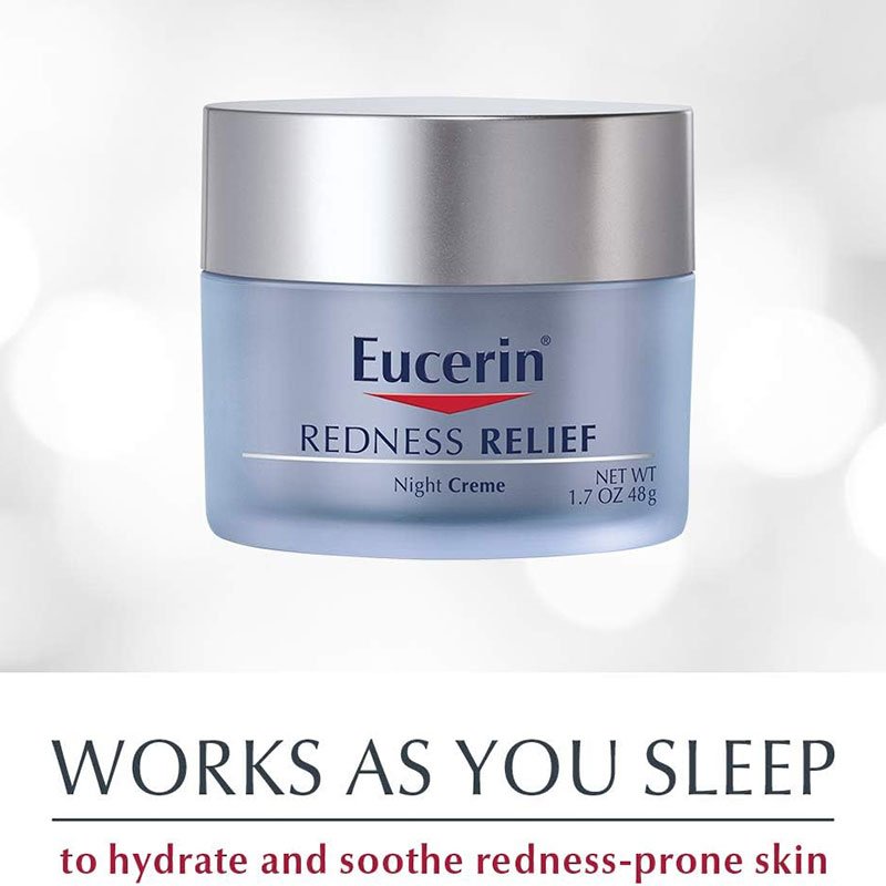 Eucerin Redness Relief Night Creme – 48gm